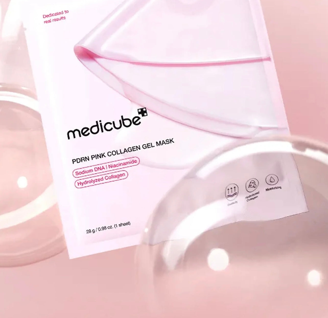 medicube PDRN Pink Collagen Gel Mask Sheet