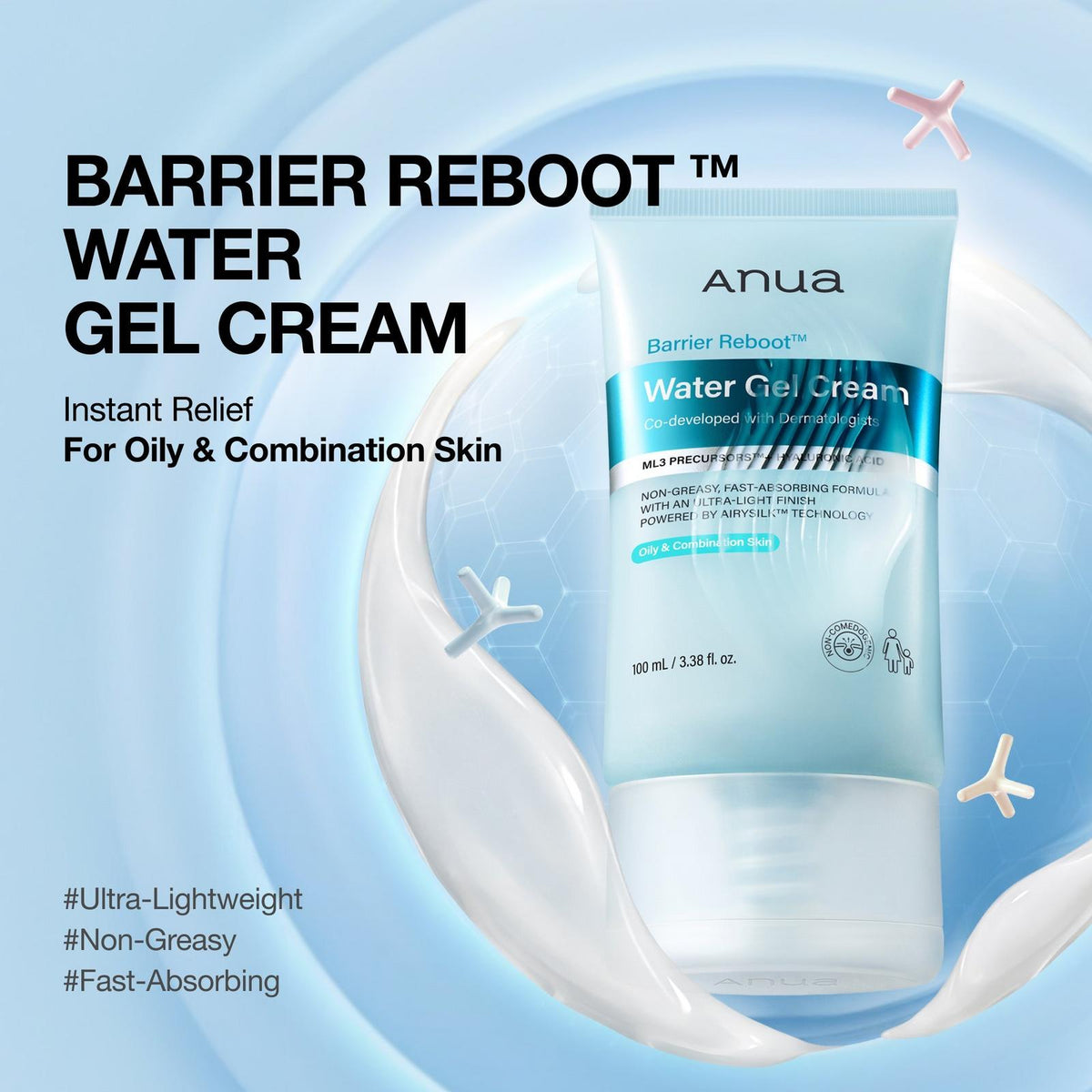 Anua x KPop Demon Hunters Barrier Reboot Water Gel Cream 50ml